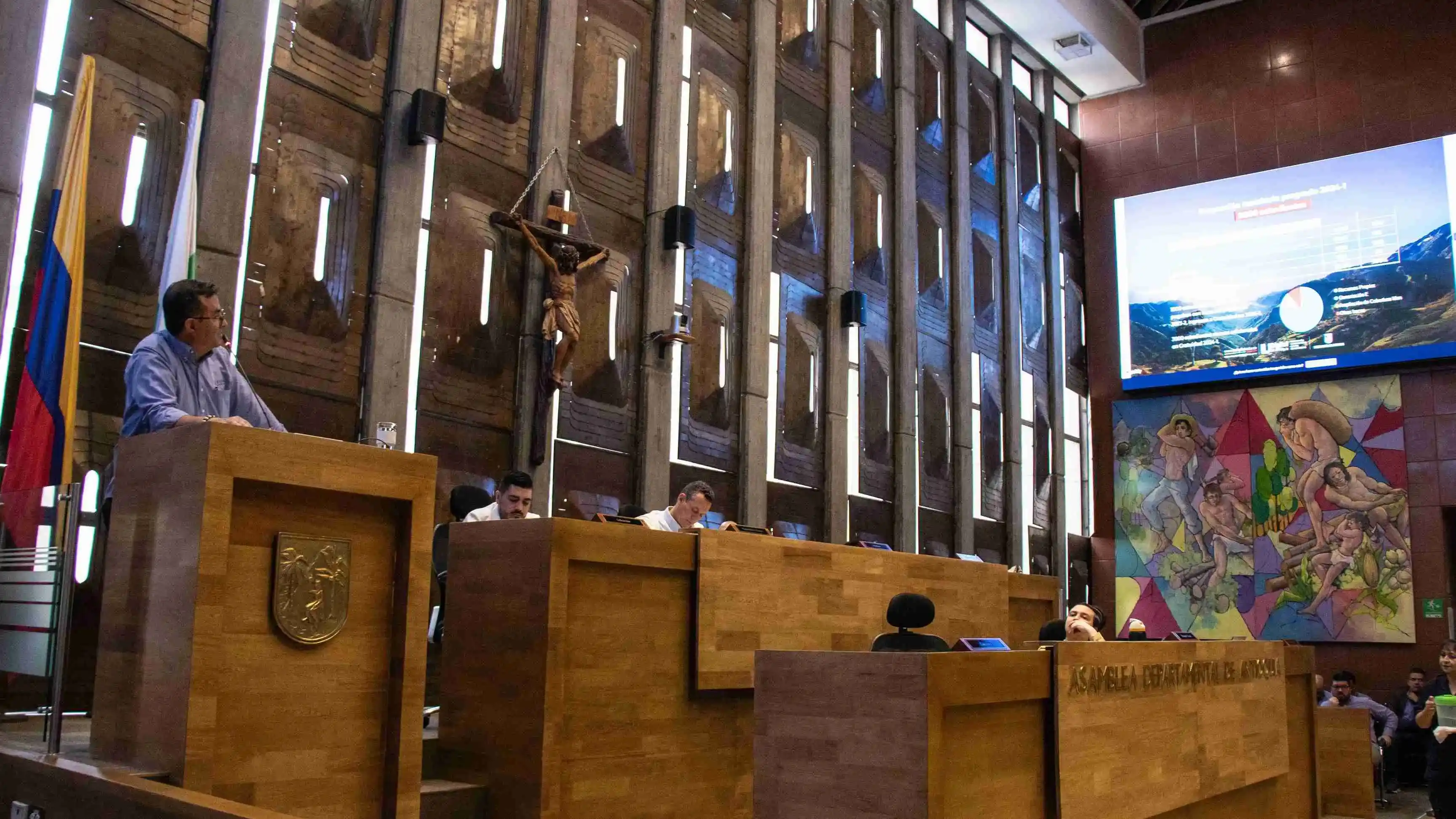 IU Digital de Antioquia presenta ante la Asamblea Departamental, informe de gestión de la Política Matrícula Cero